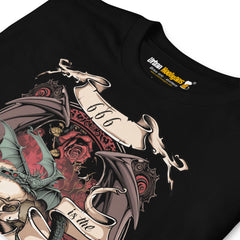 camiseta de calaveras tattoo style