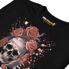 camiseta de calaveras estilo tatuaje