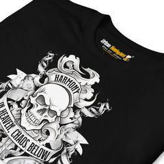 camiseta de calaveras tattoo style