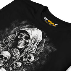 Camiseta de calaveras tattoo style