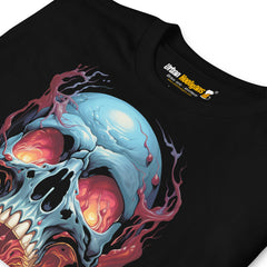 Espectacular camiseta de calaveras