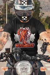 Camiseta hombre lobo