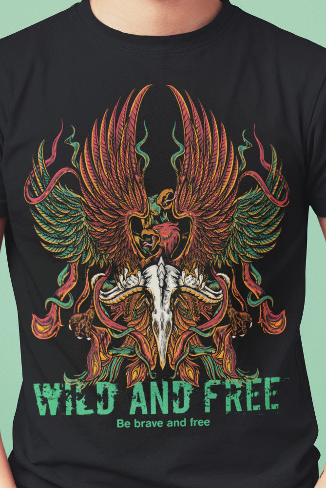 Camiseta con águila