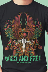 Camiseta con águila