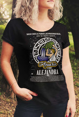 Camiseta de acuario personalizada