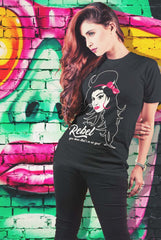 Camiseta rebel singer música soul jazz rhythm and blues unisex