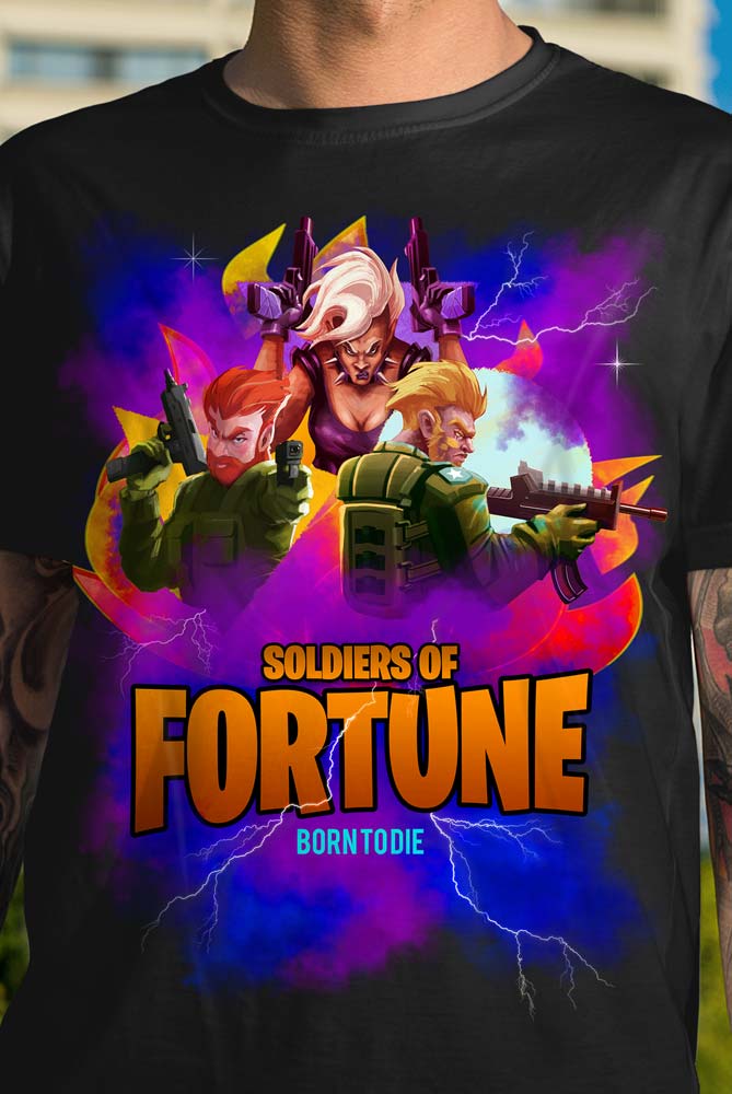 Camiseta gamer Fortnite