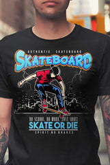 Camiseta para skater