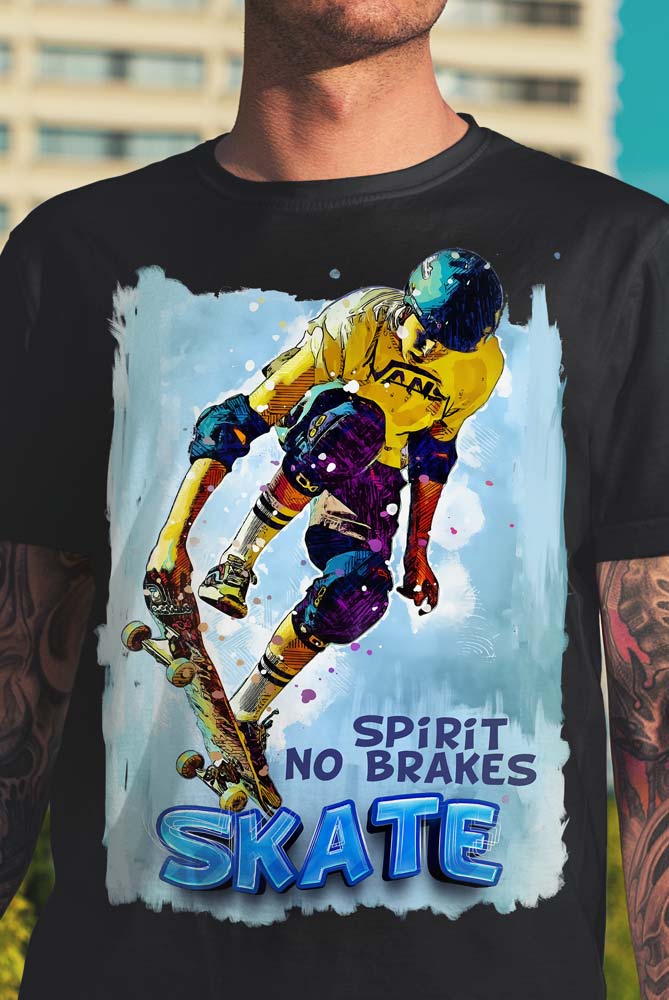 Camiseta Skater