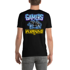 Camiseta GAMERS warning para fans de los videojuegos