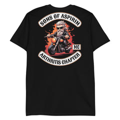 Camiseta de motero divertida, inspirada en la serie Sons of Anarchy. Ideal para regalar a motero madurito. Regalo de cumpleaños para motero o para fans de las motos y series de TV.