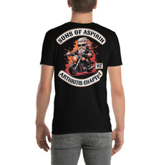 Camiseta de motero divertida, inspirada en la serie Sons of Anarchy. Ideal para regalar a motero madurito. Regalo de cumpleaños para motero o para fans de las motos y series de TV.