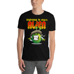 Camiseta heavy metal alien