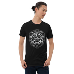Camiseta skateboard rebel vintage para skaters