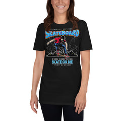 Camiseta de skate authentic skateboard para skaters