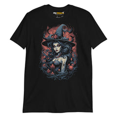 Camiseta gótica para los amantes de las camisetas de brujas, camisetas paganas, siniestros