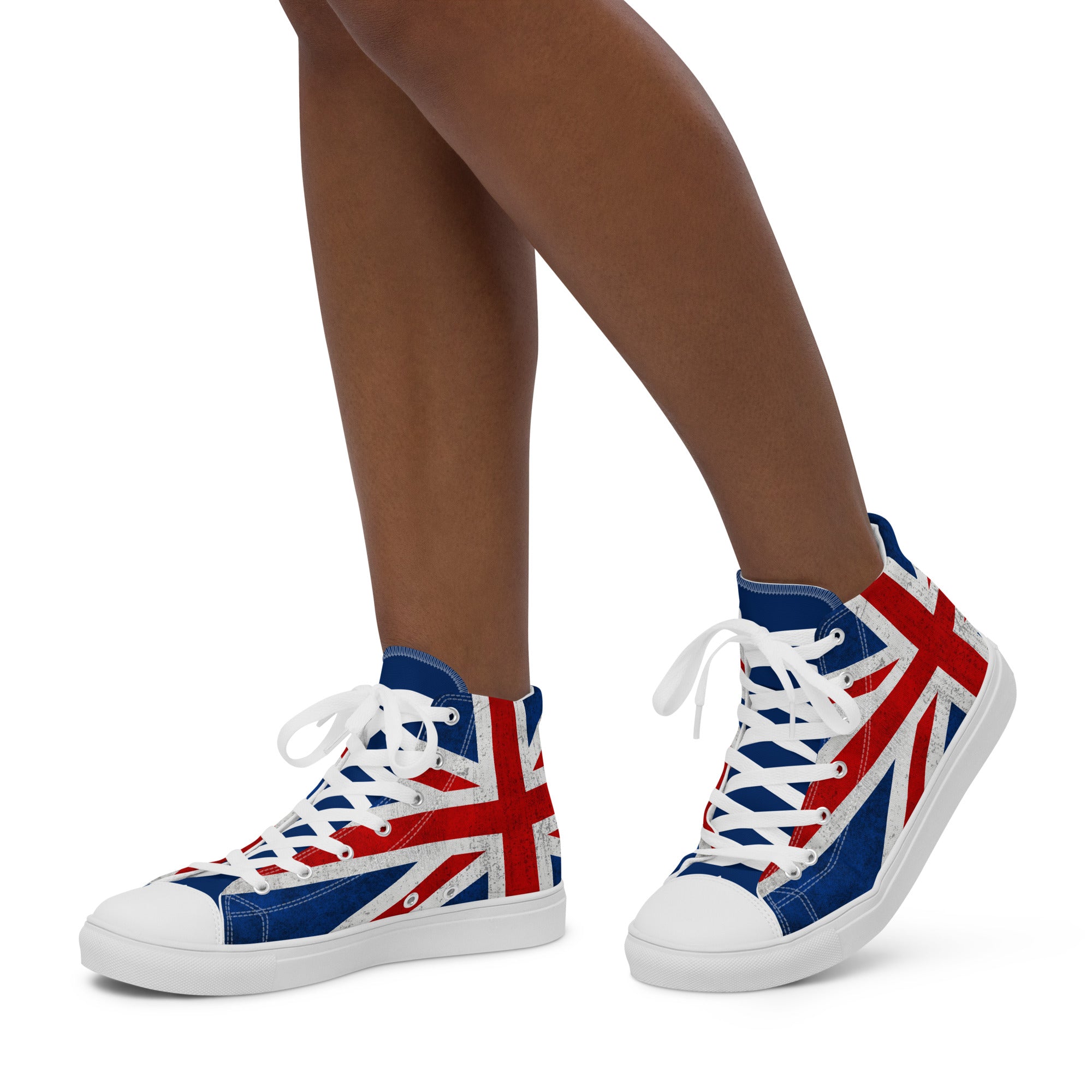 Zapatillas mujer bandera inglesa